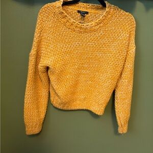 Forever 21 Mustard Knit Sweater